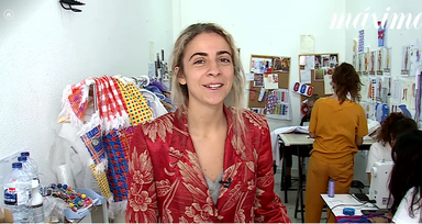 No atelier de Constança Entrudo, a designer que gosta de desarrumar a moda