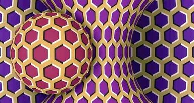 Esta imagem move-se – mas só no nosso cérebro