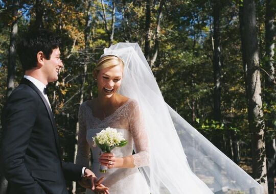 O casamento secreto de Karlie Kloss