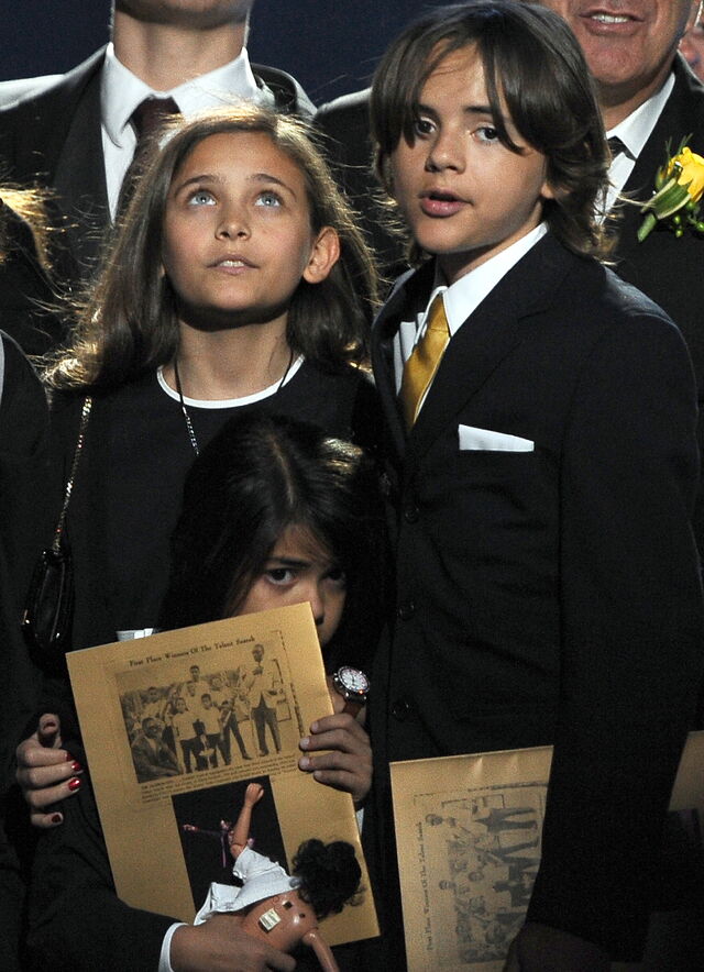 Paris Michel Katherine, Prince Michael Jackson Jr. e Prince Michael Joseph Jackson | Pais: Michael Jackson e Debbie Rowe
