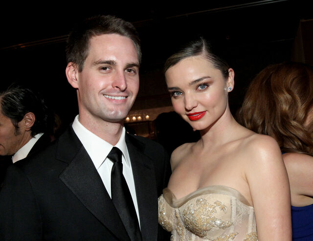 Hart | Pais: Miranda Kerr e Evan Spiegel