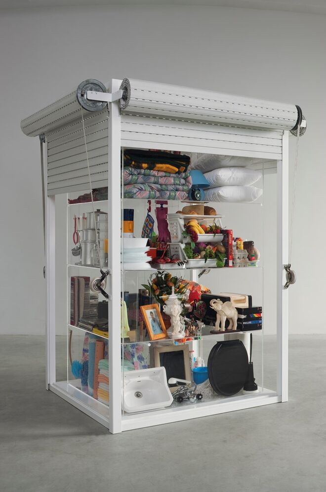 Vista Interior, Joana Vasconcelos, 2000. Exposição Joana Vasconcelos, I Want to Break Free, em Estrasburgo.