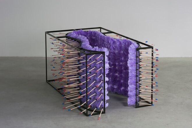 Flores do Meu Desejo, Joana Vasconcelos, 1996-2010. Exposição Joana Vasconcelos, I Want to Break Free, em Estrasburgo.