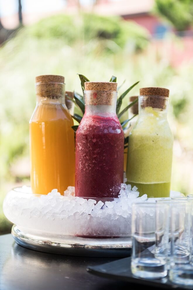 Brunch Sheraton Cascais Resort: sumos naturais de fruta