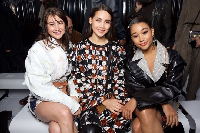 Shailene Woodley, Urassaya Sperbund e Amandla Stenberg
