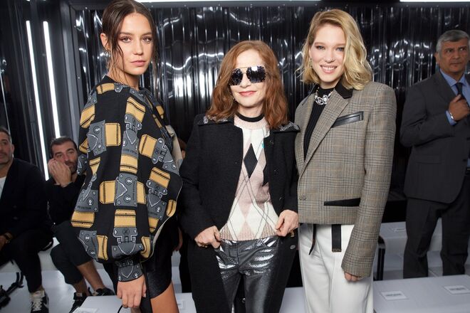 Adele Exarchopoulos, Isabelle Huppert e Lea Seydoux
