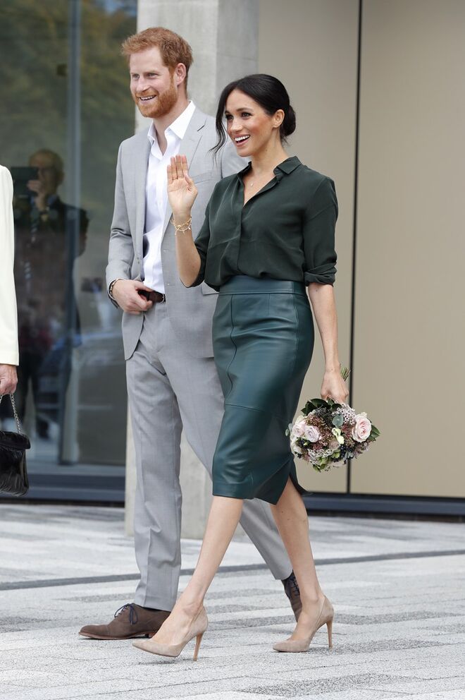 Harry e Meghan na University of Chichester Tech Park 