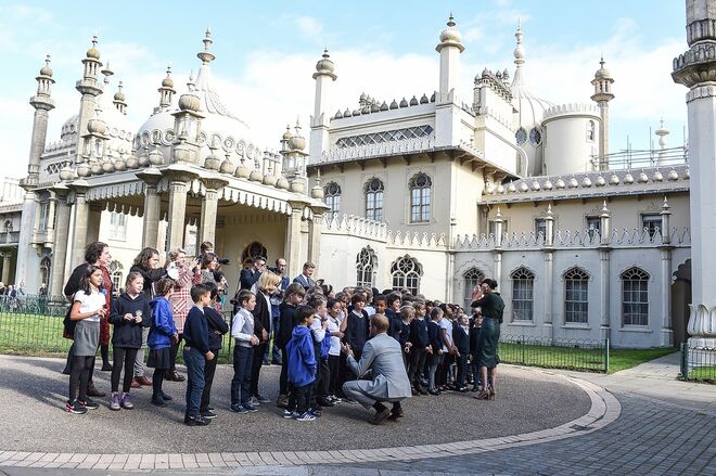 O príncipe Harry em Brighton