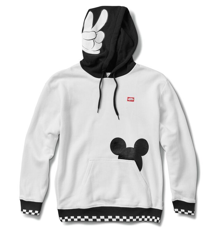 Sweat com capuz, €79, Vans x Mickey Mouse