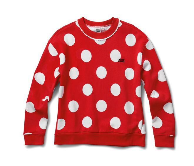 Sweat sem capuz, €79, Vans x Mickey Mouse