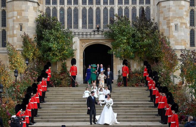 O casamento da princesa Eugenie e Jack Brooksbank