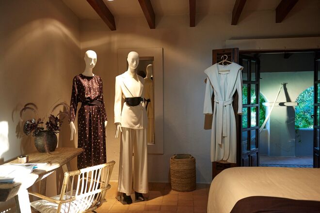 Apresentação da coleção outono/inverno da Mango em, na guest house La Granja.