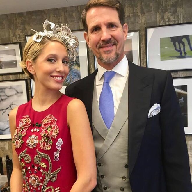 Princesa Marie-Chantal da Grécia - Marie-Chantal recebeu o título de princesa da Grécia quando se casou com Paulo, príncipe herdeiro da Grécia, em 1995.