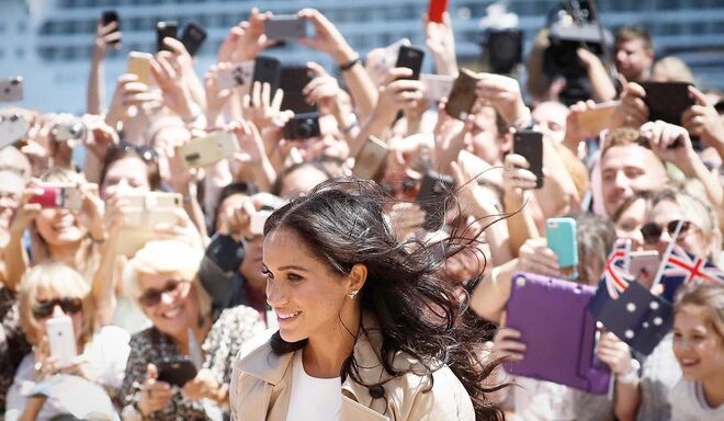 Receção à Duquesa de Sussex na Casa de Opera de Sydney.