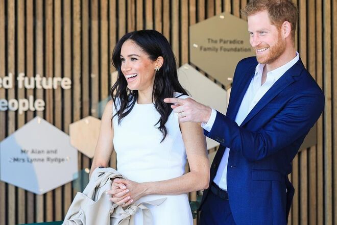 Meghan Markle e Príncipe Harry no Jardim Zoológico de Taronga;