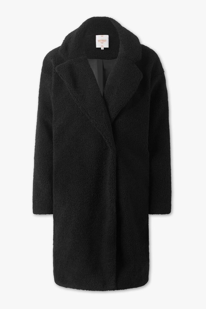 Casaco preto, €49, C&A