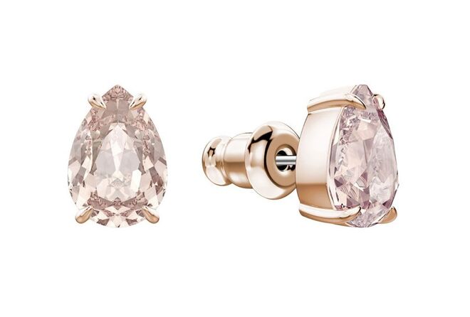 Brincos banhados a ouro, €49, Swarovski