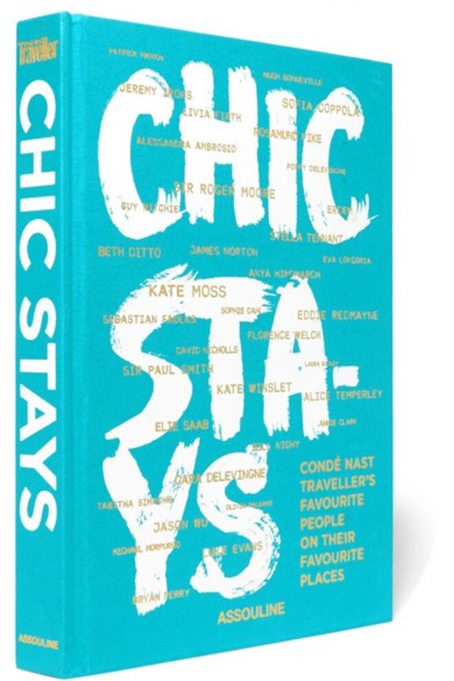 Livro Chic Stays, €75, Assouline, em net-a-porter.com