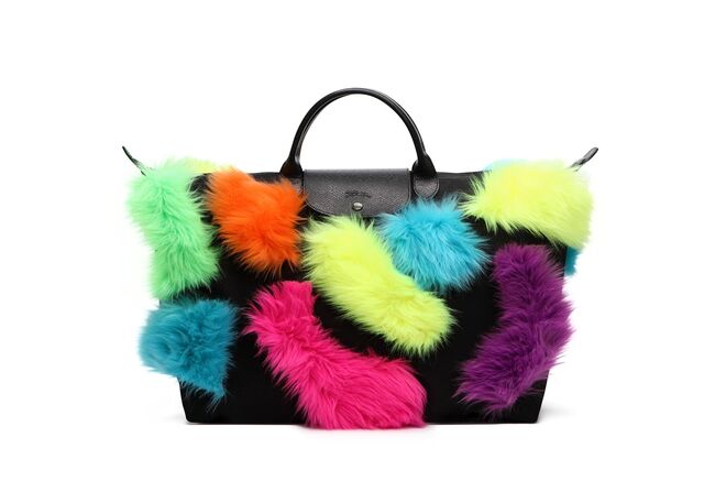 Saco Le Pliage, Jeremy Scott para Longchamp (preço sob consulta)