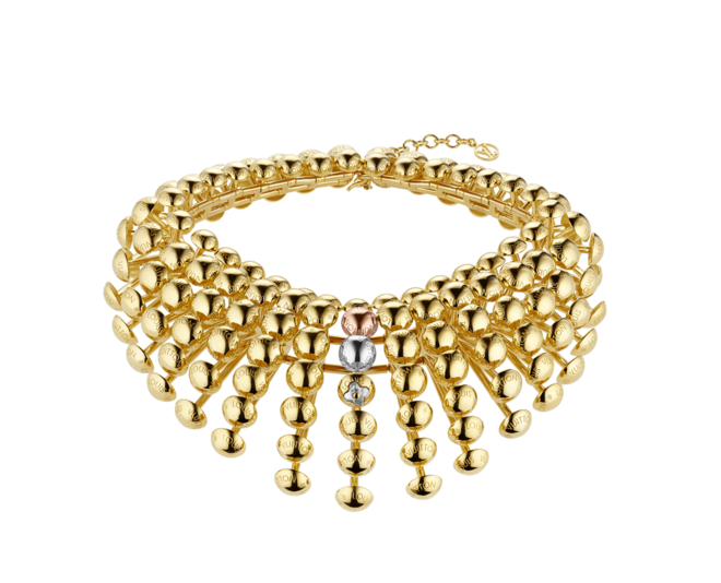 Colar personalizável Ras du Cou Studdy, Clous et Écrin, €1.950, Louis Vuitton