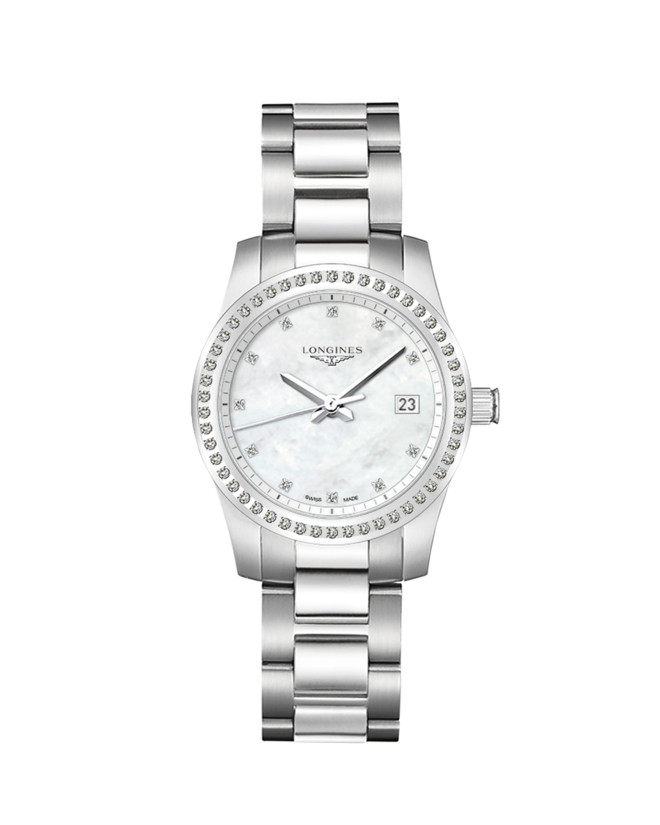 Relógio Conquest Lady Diamonds, €1.980, Longines, na Boutique dos Relógios