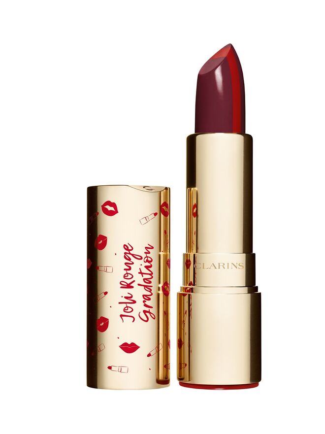 Joli Rouge Gradation no tom 803, €26, Clarins 