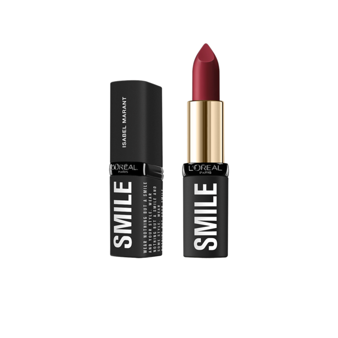 SMILE no tom Belleville Rodeo, €16,99, L’Oréal Paris x Isabel Marant