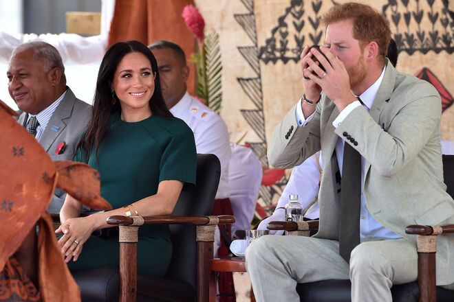 O último dia de visita nas Ilhas Fiji, seguido de um discurso por parte do príncipe Harry;