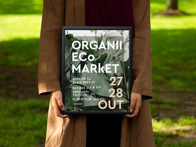 Passear no mercado Organii Eco Market 