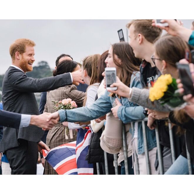 Receção aos Duques na Nova Zelândia;