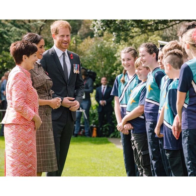 Receção aos Duques na Nova Zelândia;