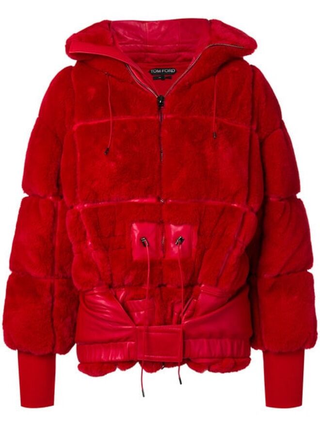 Puffer Coat, €4.500, Tom Ford, em www.farfetch.com