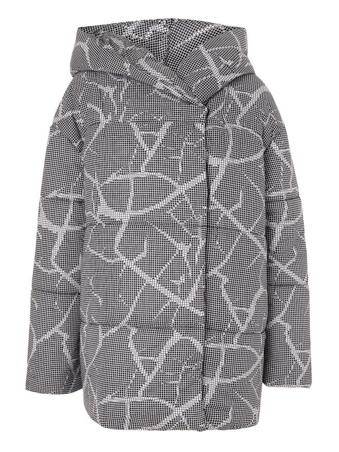 Crackle Print Puffer Jacket, €115, Patternity + John Lewis, em www.johnlewis.com 