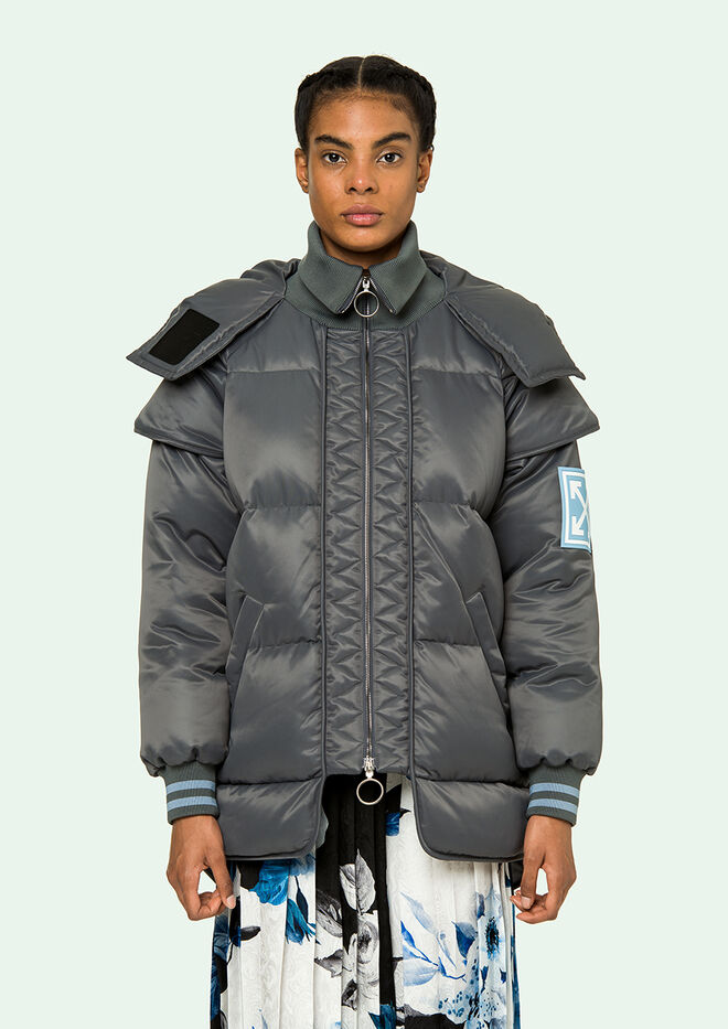 Technic Maxi Puffer, €1.475, Off-White, em www.off-white.com