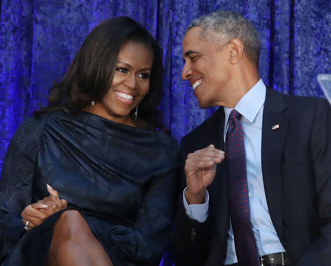 Michelle e Barack Obama;