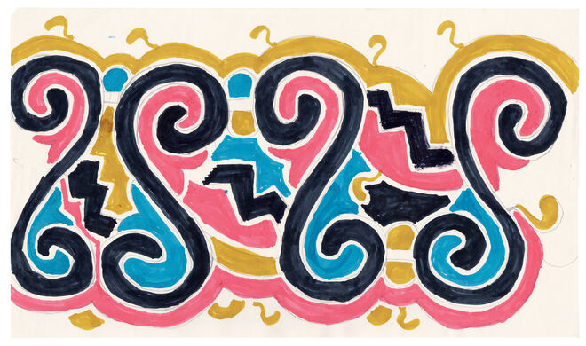 Untitled, Maria de Fátima Matchua, 1998. Exposição Southern Geometries, from Mexico to Patagonia.