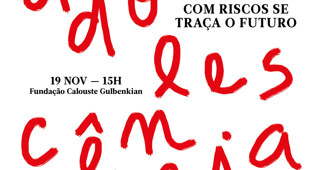 O cartaz da conferência organizada pela Corações com Coroa
