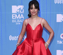 A pink carpet dos MTV Europe Music Awards