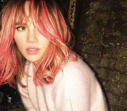 Tendência: cabelo cor-de-rosa 