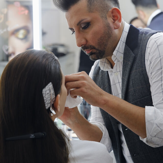 Diego Schober, make up artist internacional da Make Up Factory