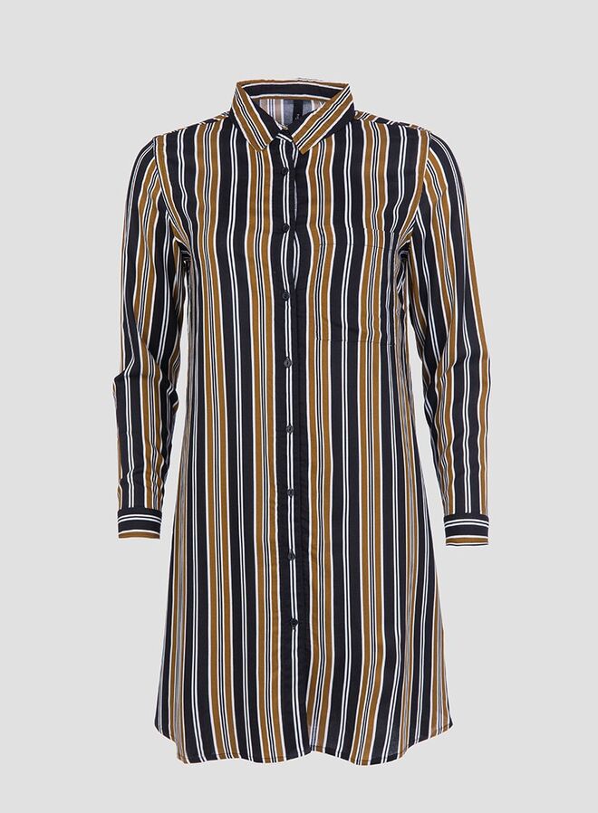 Vestido Camiseiro Estampado, €19,99 , Tiffosi
