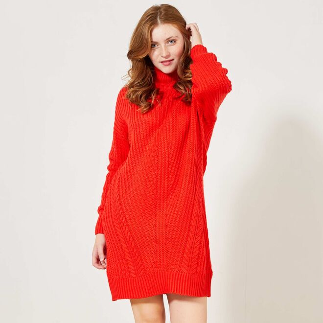 Vestido camisola, €25, Kiabi