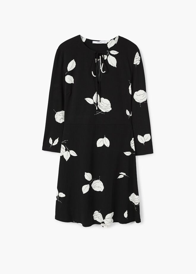 Vestido textura cordão, €19,99, Mango