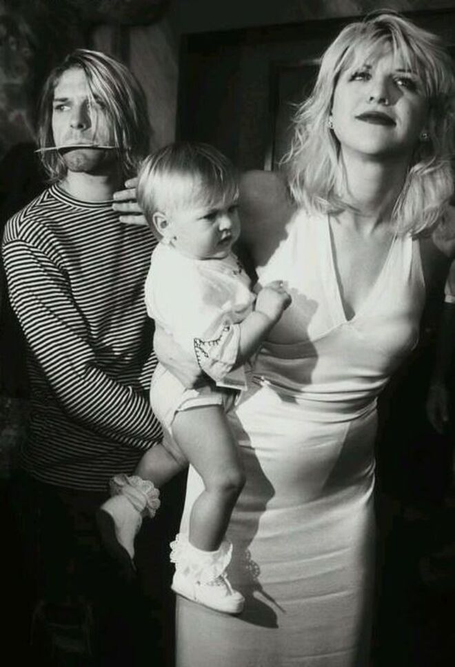 Courtney Love e Kurt Cobain