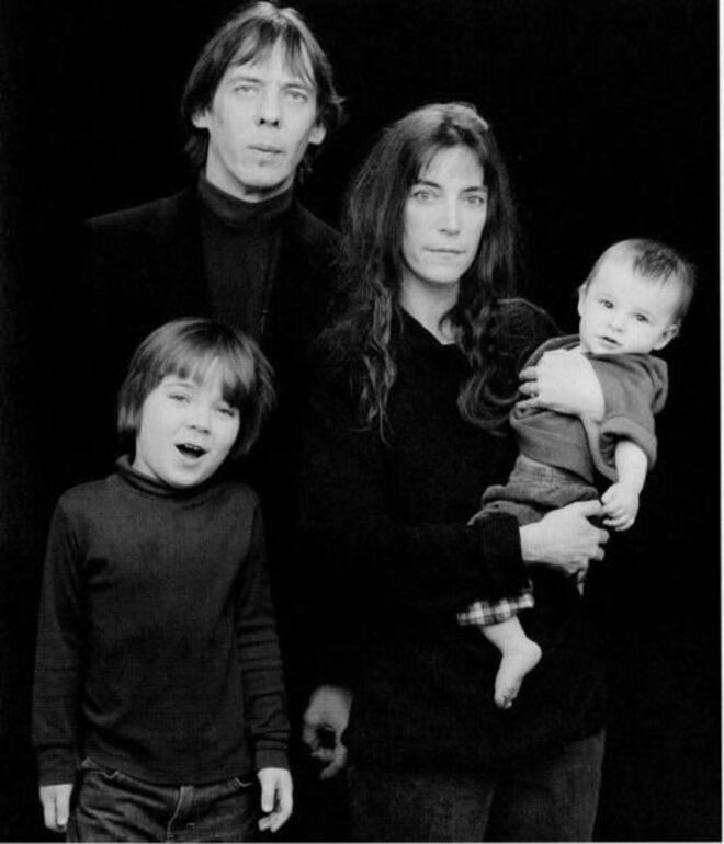 Patti Smith e Fred 'Sonic' Smith;