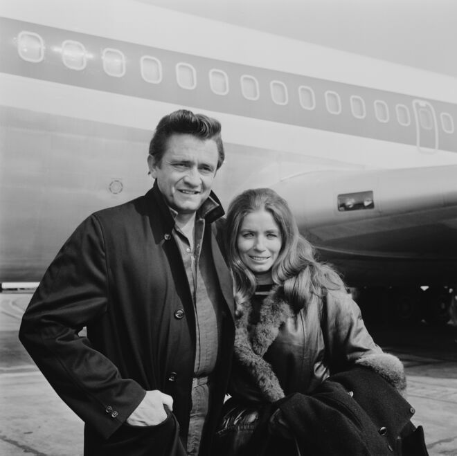 June Carter e Johnny Cash;