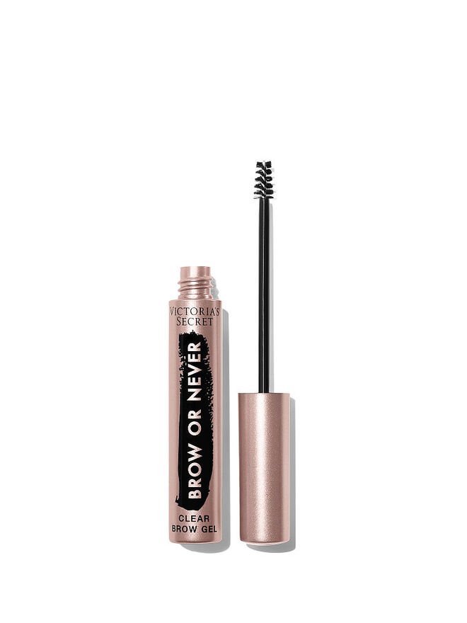 Gel de sobrancelhas Brow or Never, €12,95, Victoria’s Secret, no aeroporto ou em www.victoriassecret.com