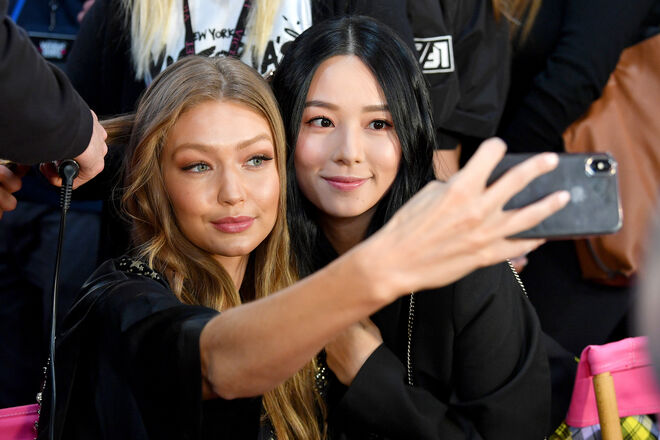 Gigi Hadid e Ming Xi