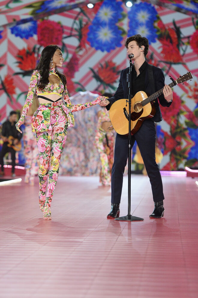 Winnie Harlow e Shawn Mendes