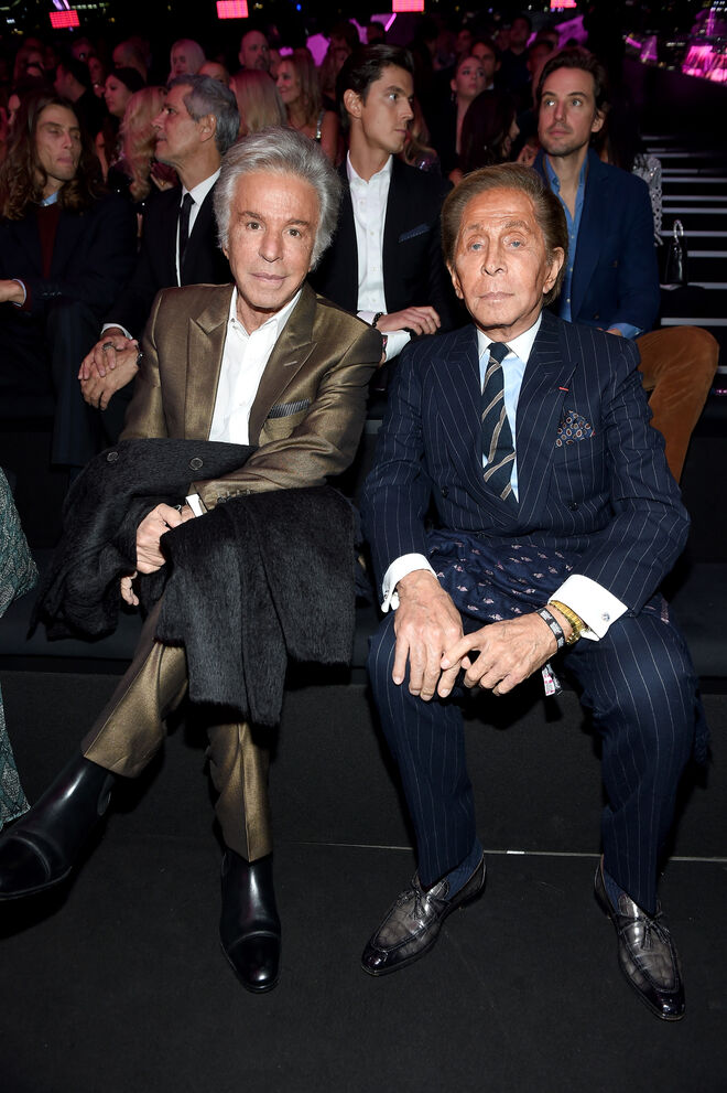 Giancarlo Giammetti e Valentino Garavani